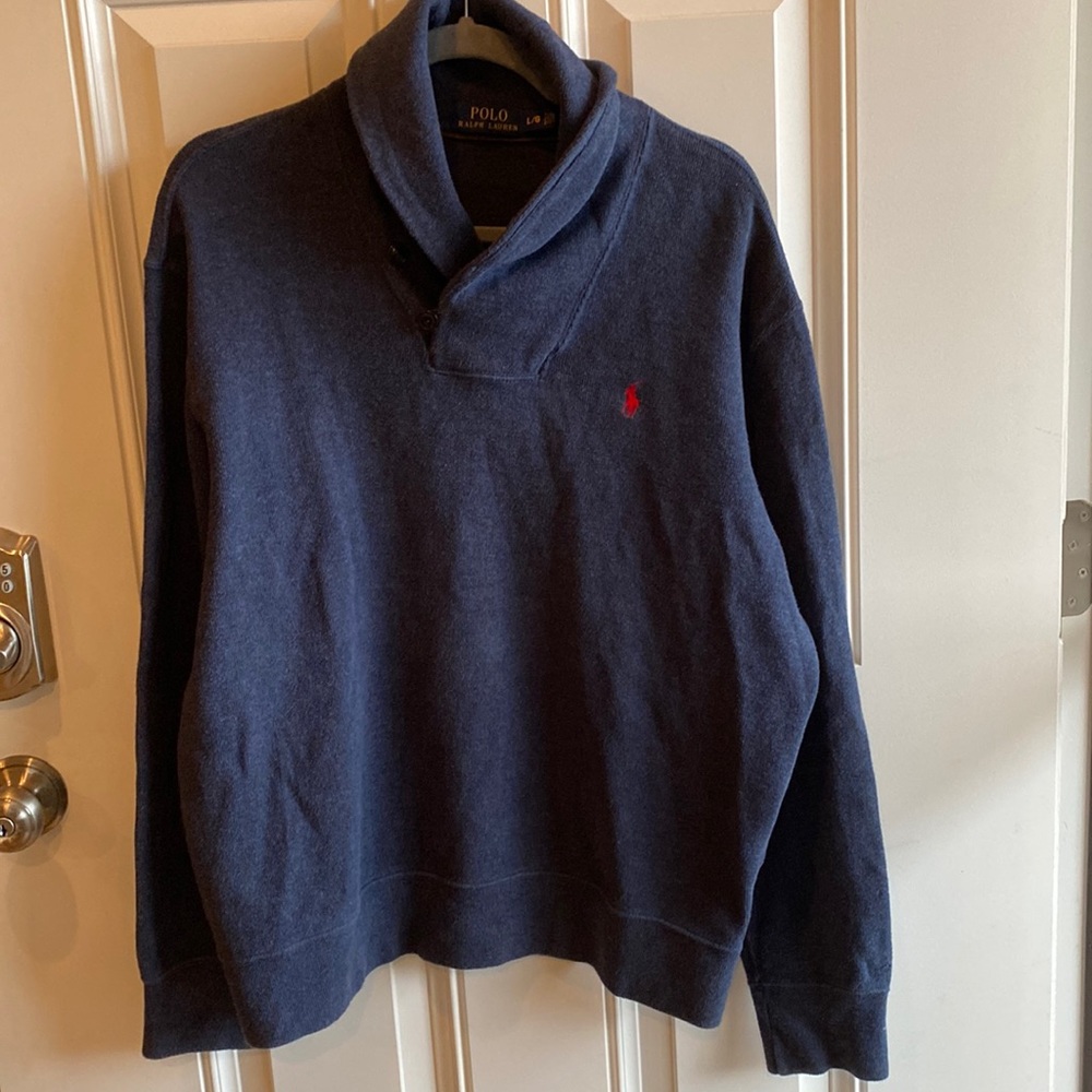 Polo Ralph Lauren
Luxury Jersey Shawl-Collar Pullover